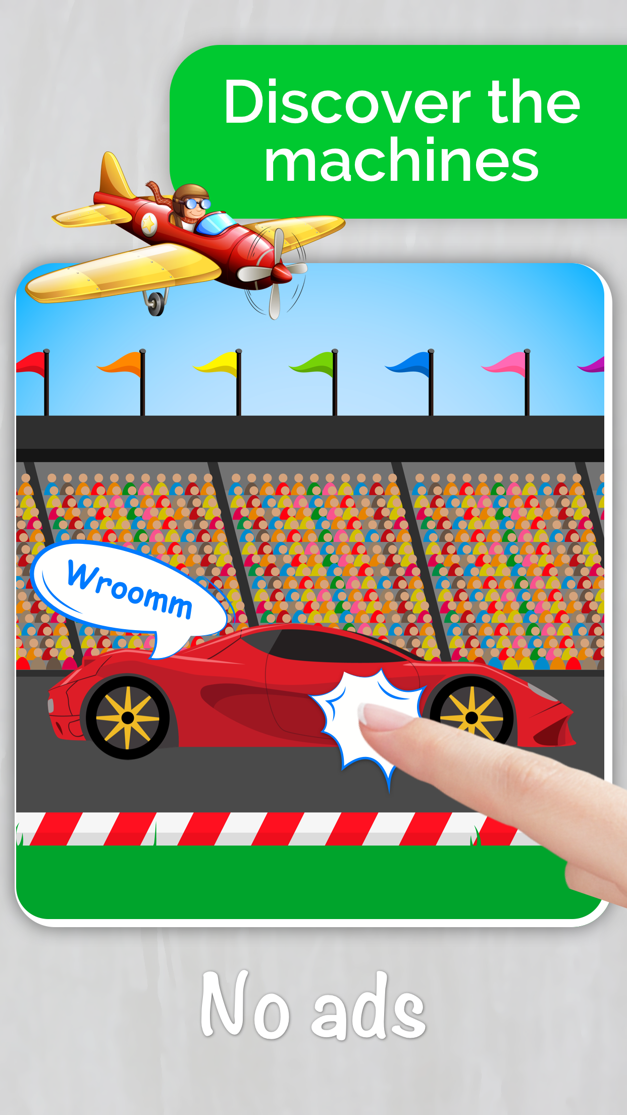 Cars, Planes, Trains: Kids Puzzles! gallery image