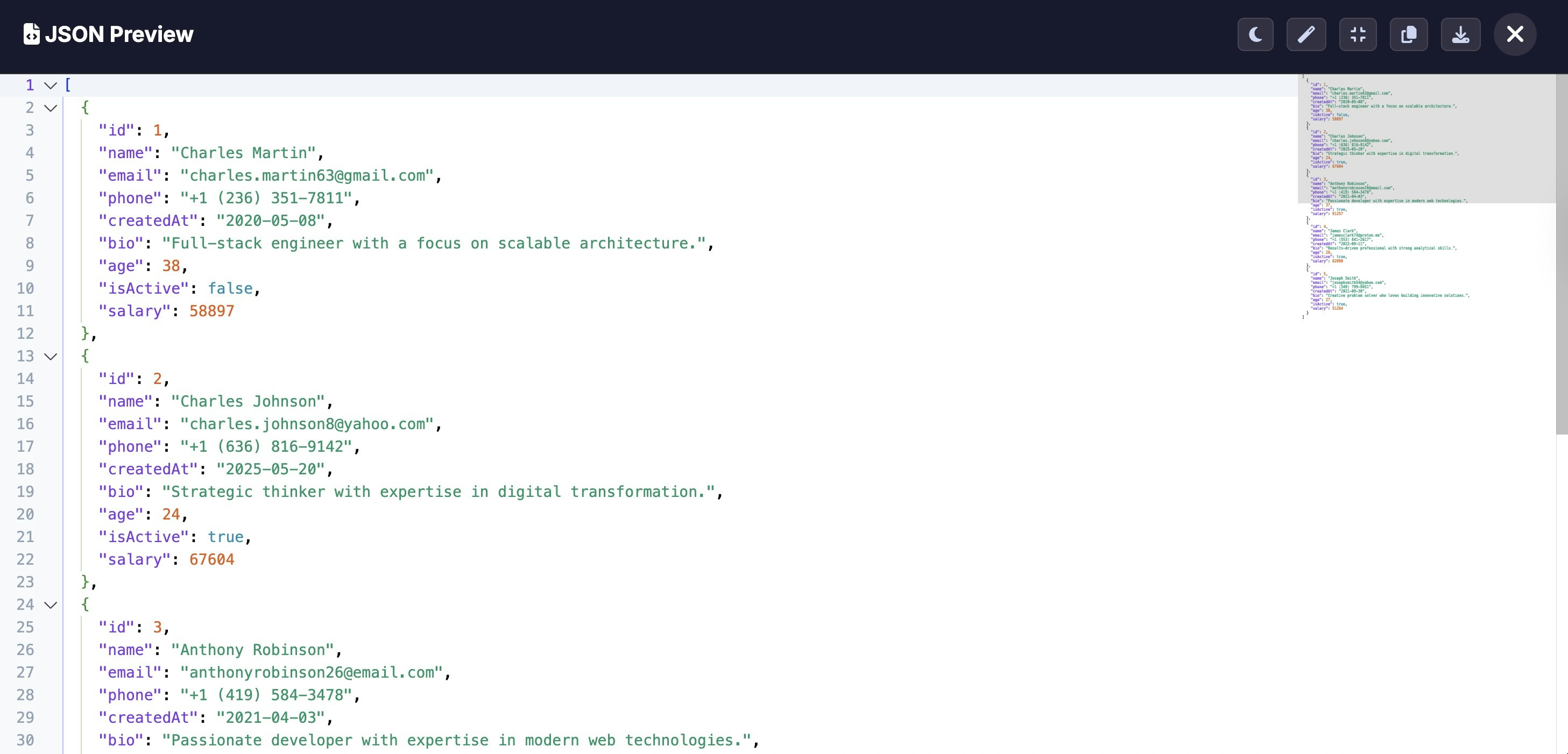 JSON Formatter Pro - Screenshot 2 showing product features and functionality