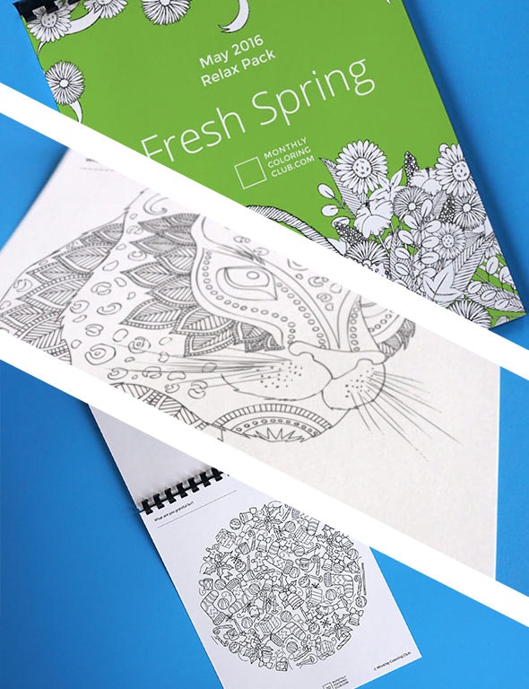 Monthly Coloring Club gallery image