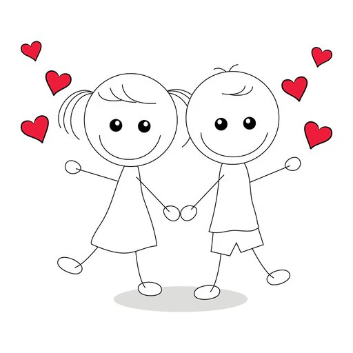 Animated Sticky Lovers