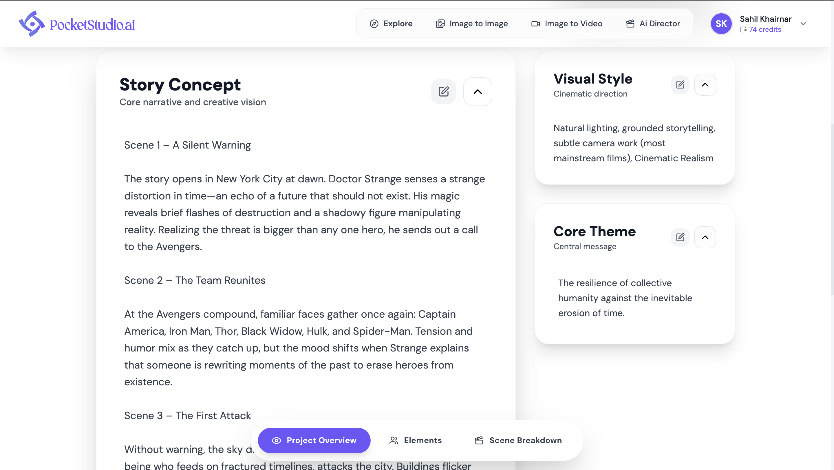 Pocket Studio - Screenshot 5 showing product features and functionality