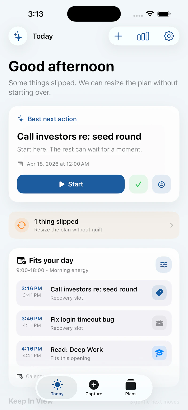 CalmPlan screenshot 4