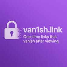 Vanish.link gallery image