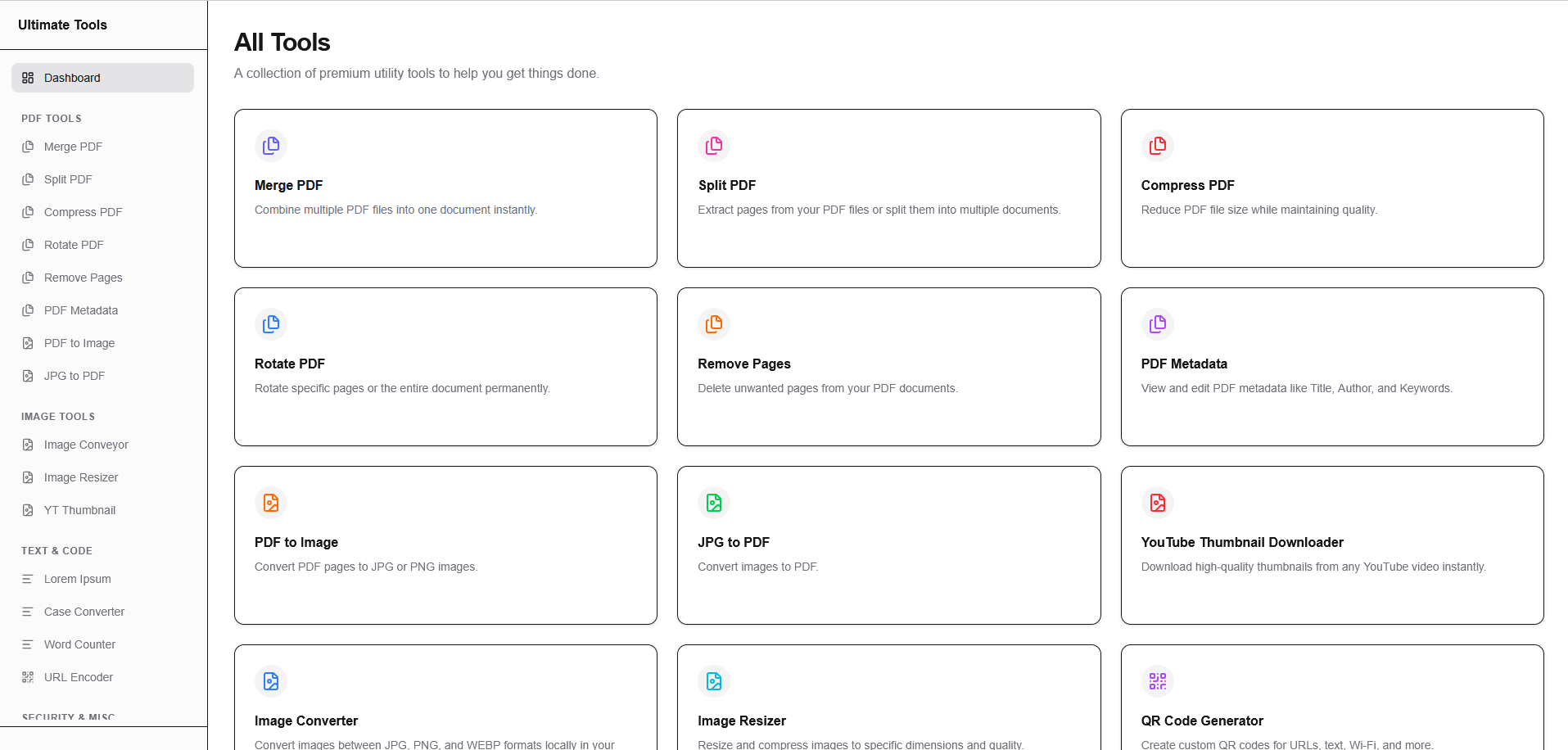 UltimateTools - Screenshot 2 showing product features and functionality