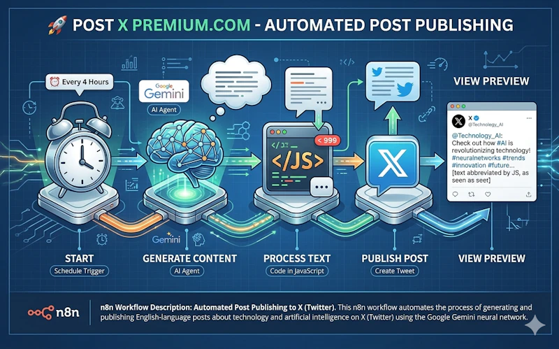 Automated Post Publishing to X (Twitter) screenshot 1