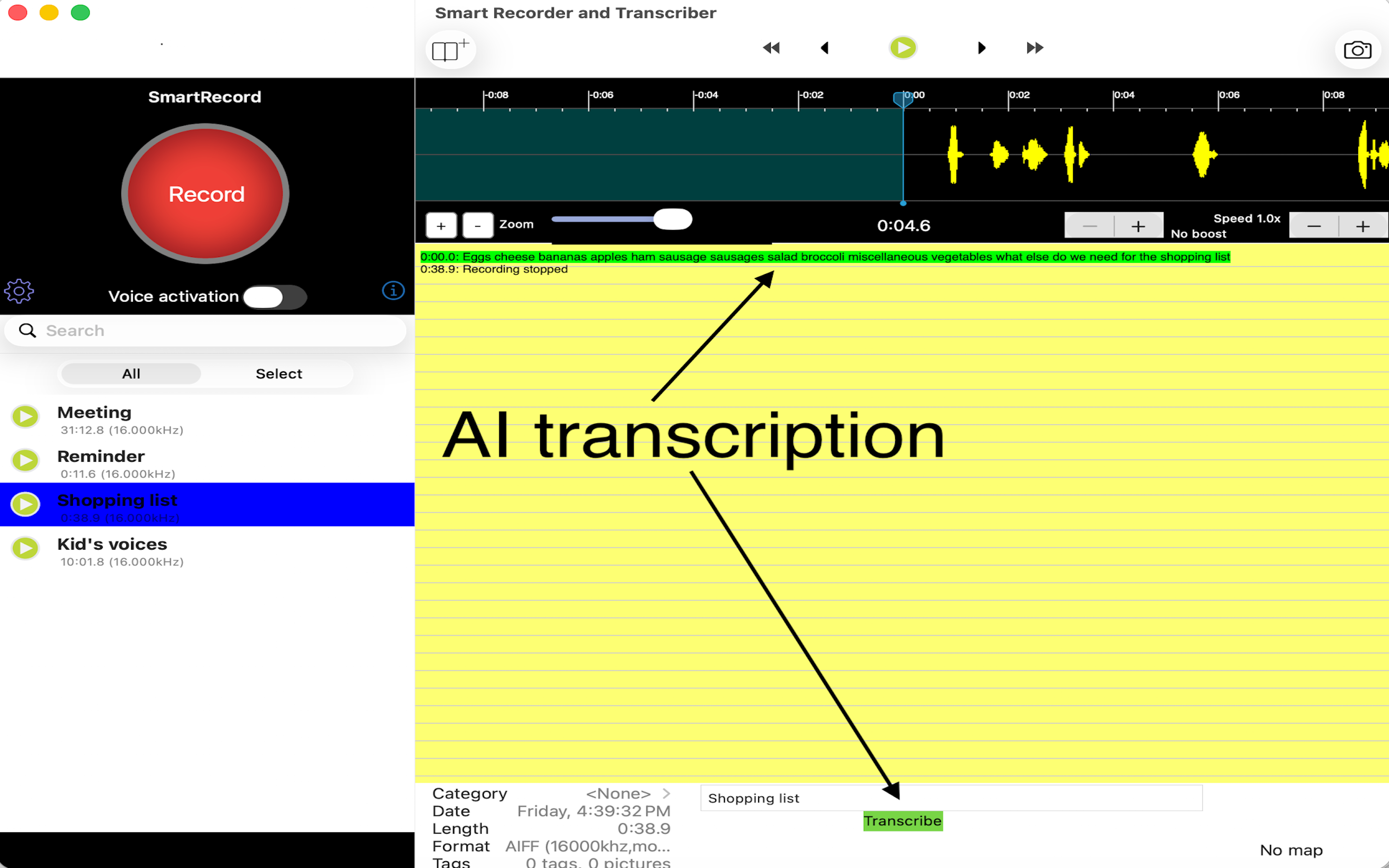 Smart Recorder gallery image
