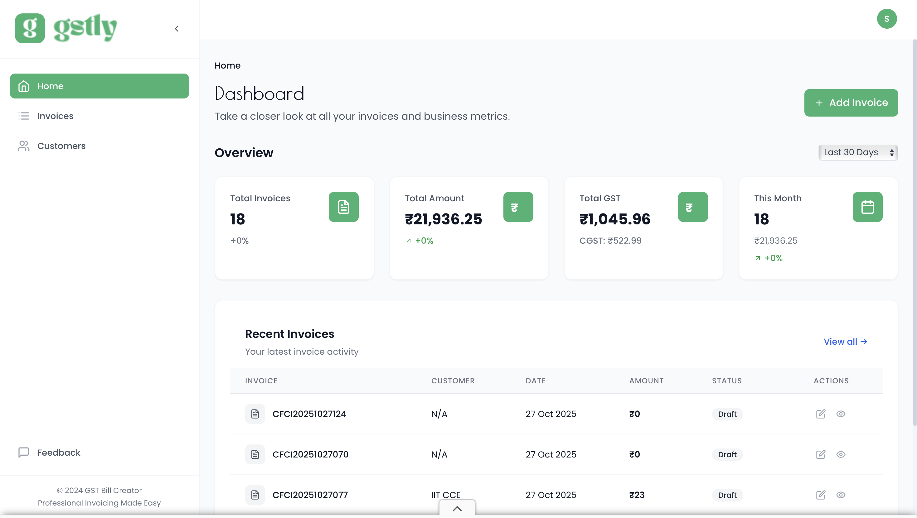 gstly - Free GST Invoice creator gallery image