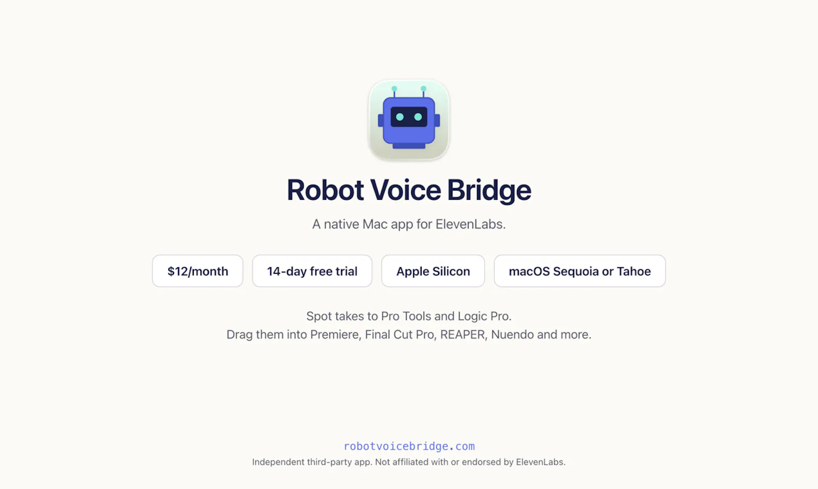Robot Voice Bridge screenshot 6