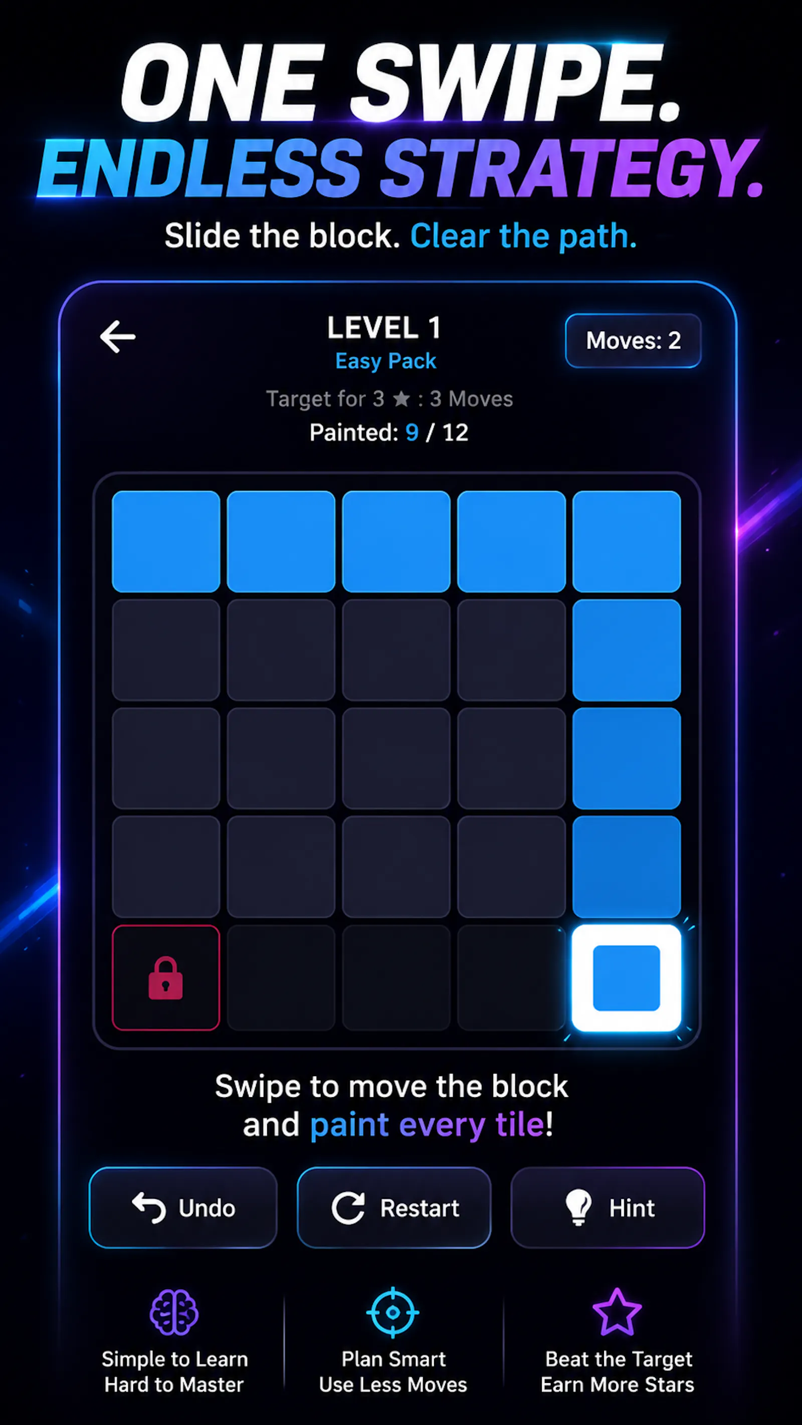 Chromaze: Slide Puzzle screenshot 2