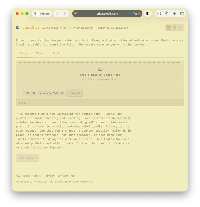 private toolkit  screenshot 1