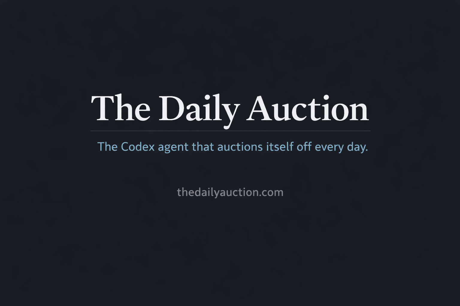 The Daily Auction gallery image