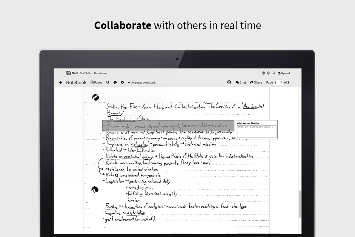 NoteToScreen gallery image