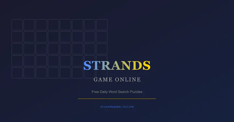 Strands Game Online screenshot 1