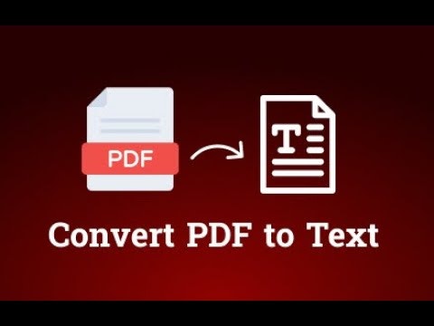 PDF to text gallery image