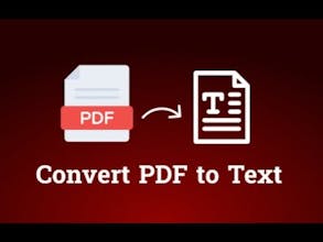 PDF to text gallery image