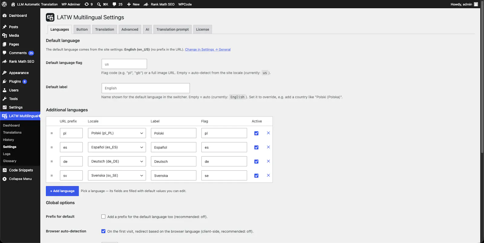 LATW Multilingual screenshot 6