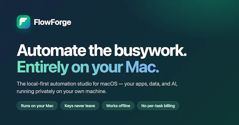 FlowForge screenshot 2