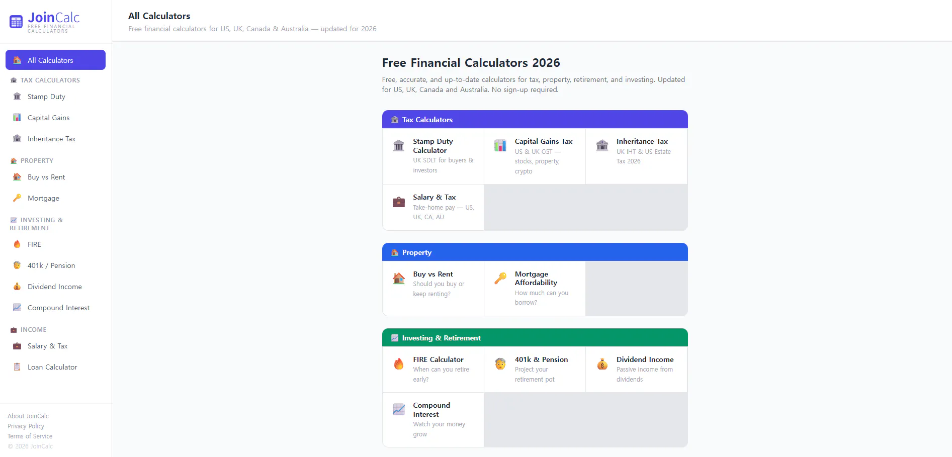 JoinCalc gallery image