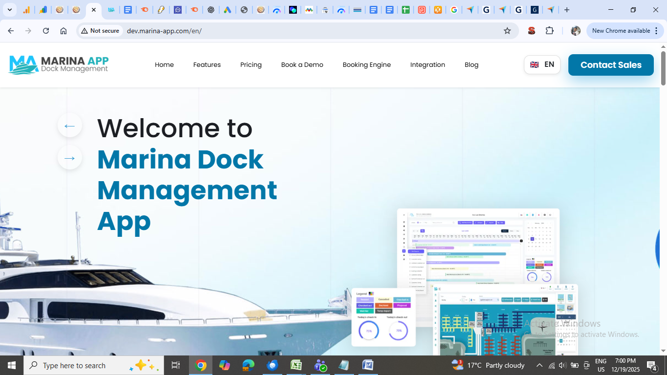 Marina Dock Management App gallery image