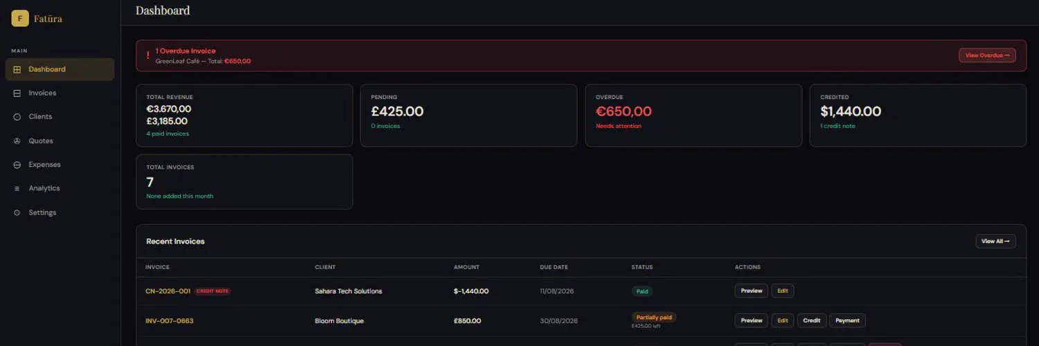 Fatūra Pro — Professional Invoicing gallery image