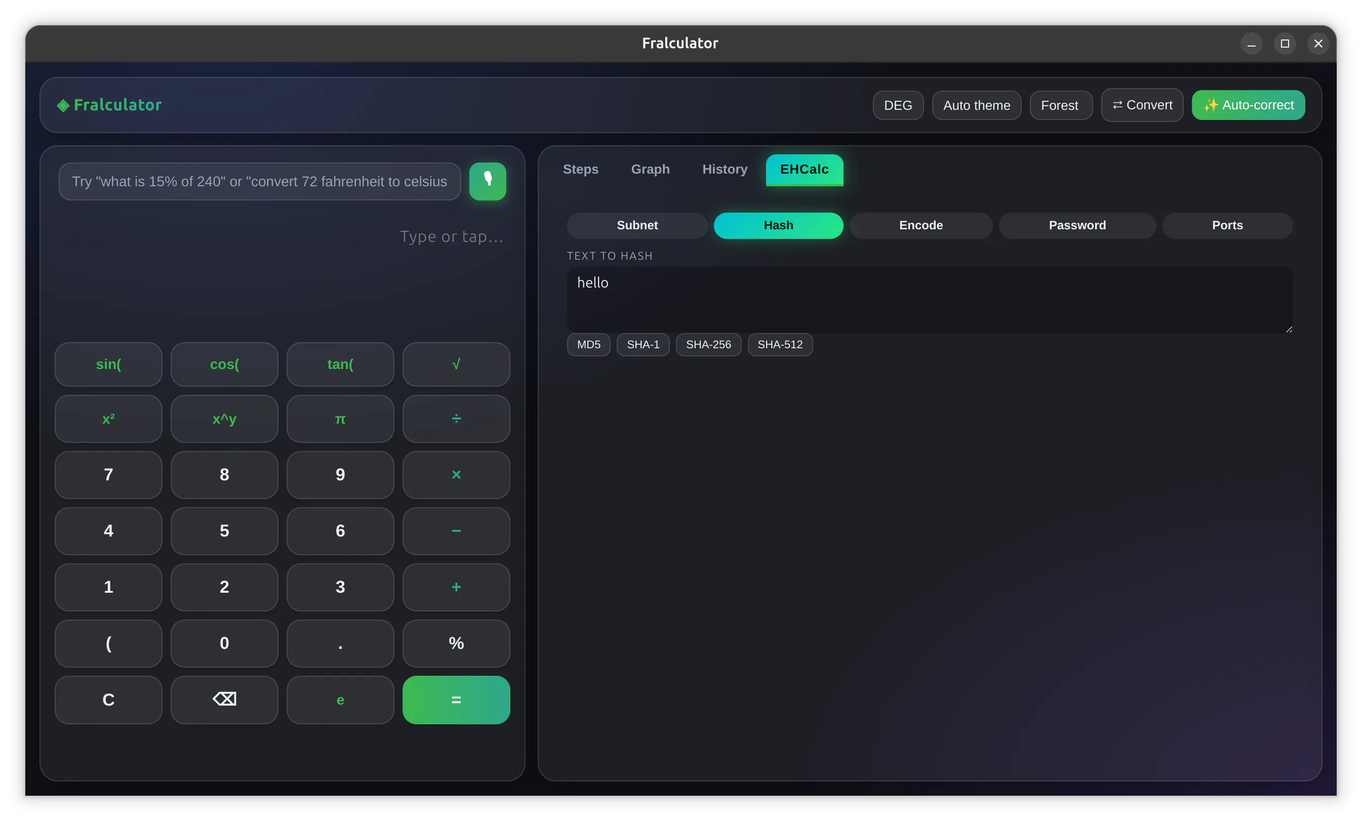 Fralculator gallery image