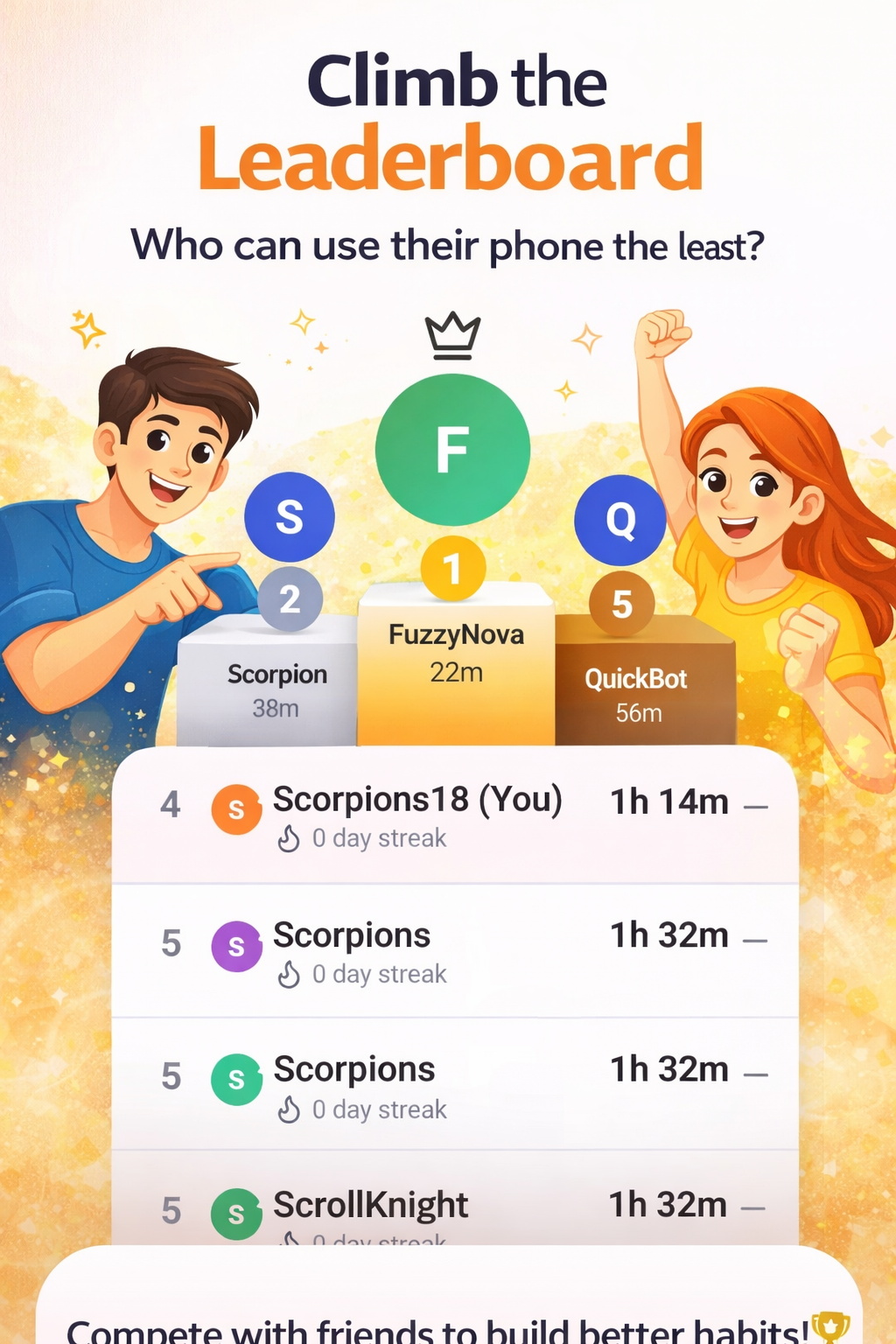 ScreenQuest: End Doomscrolling gallery image
