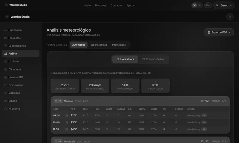 Weather Studio screenshot 3