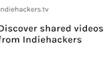 indiehackers.tv image