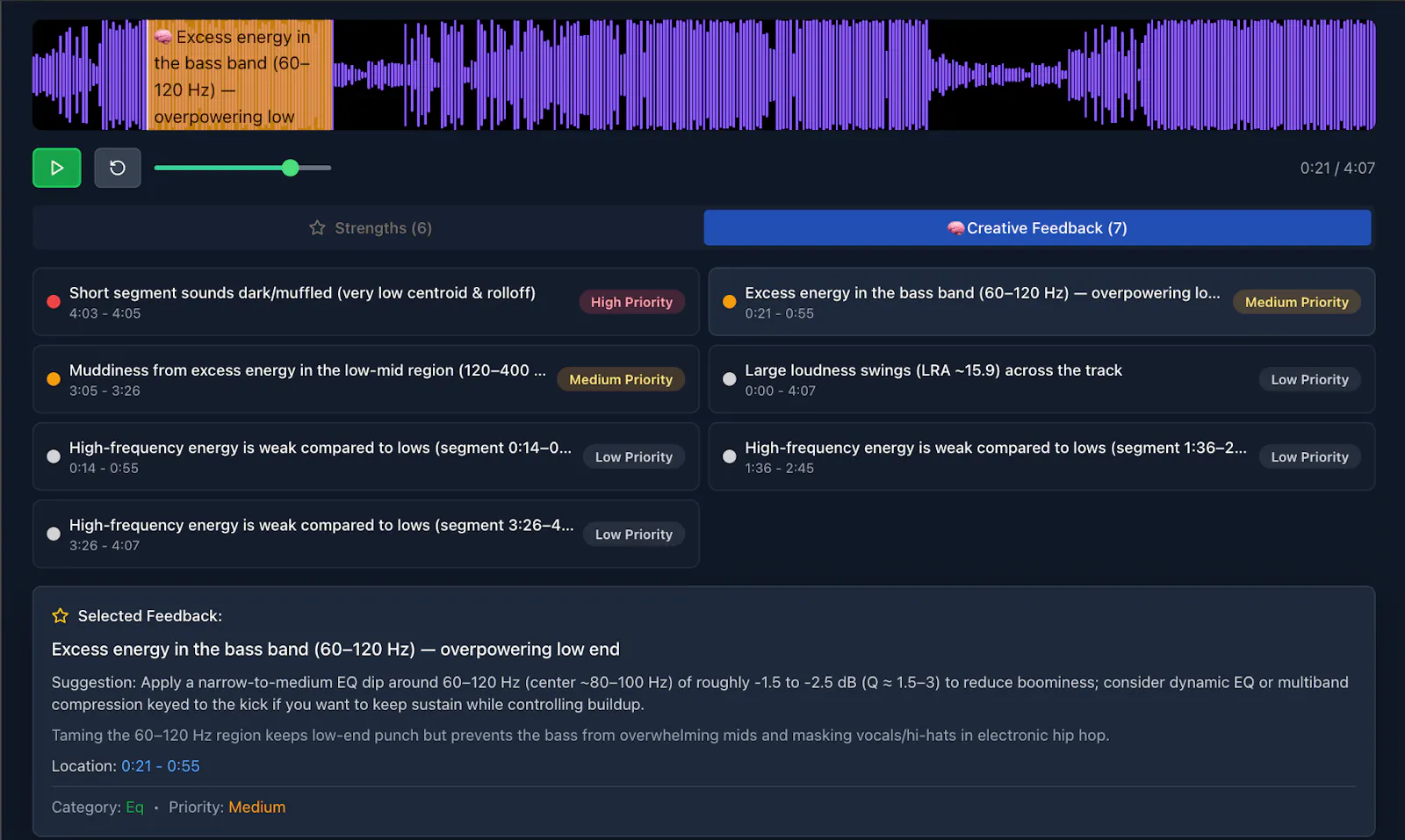 TrackAnalysis screenshot 5