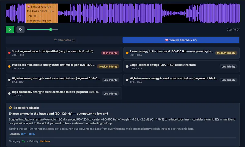 TrackAnalysis screenshot 5