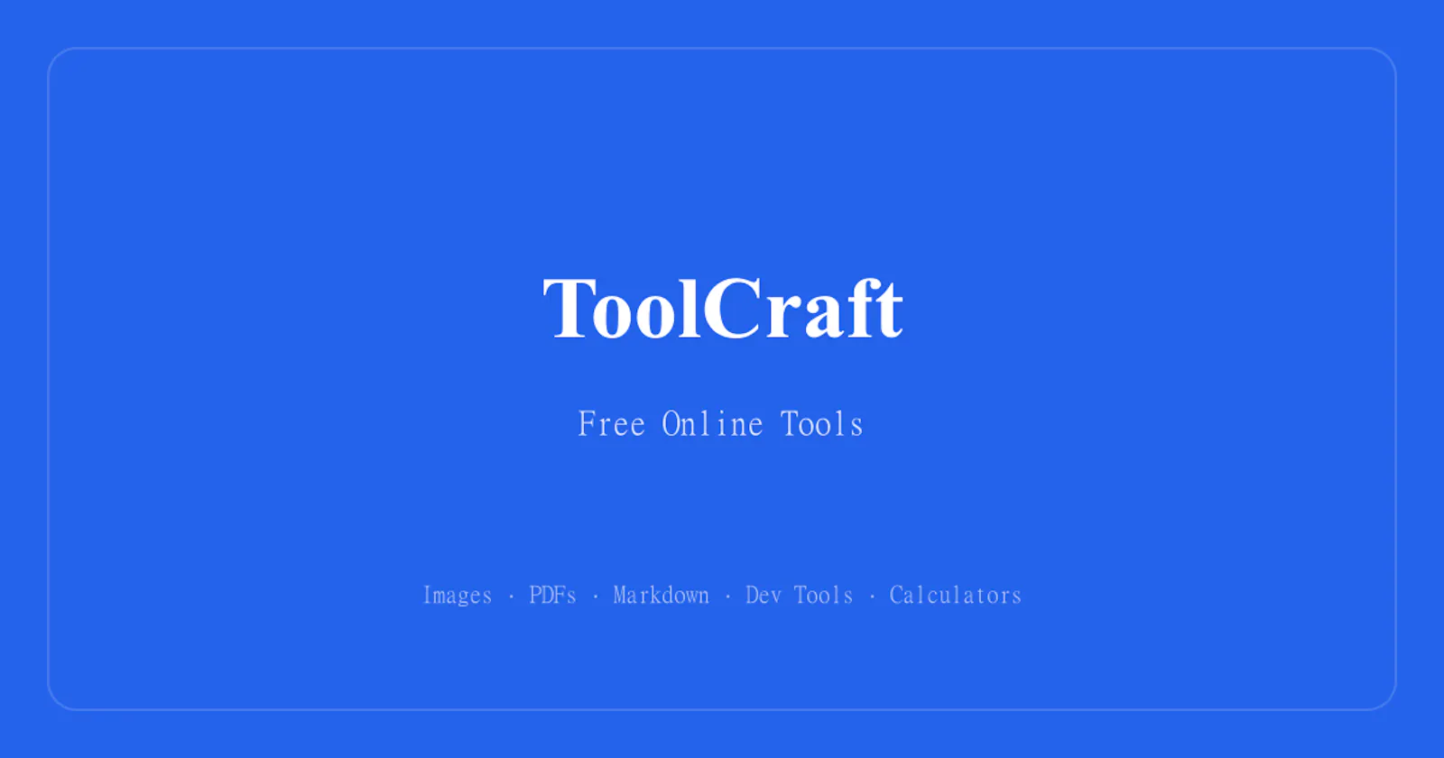 ToolCraft screenshot 1