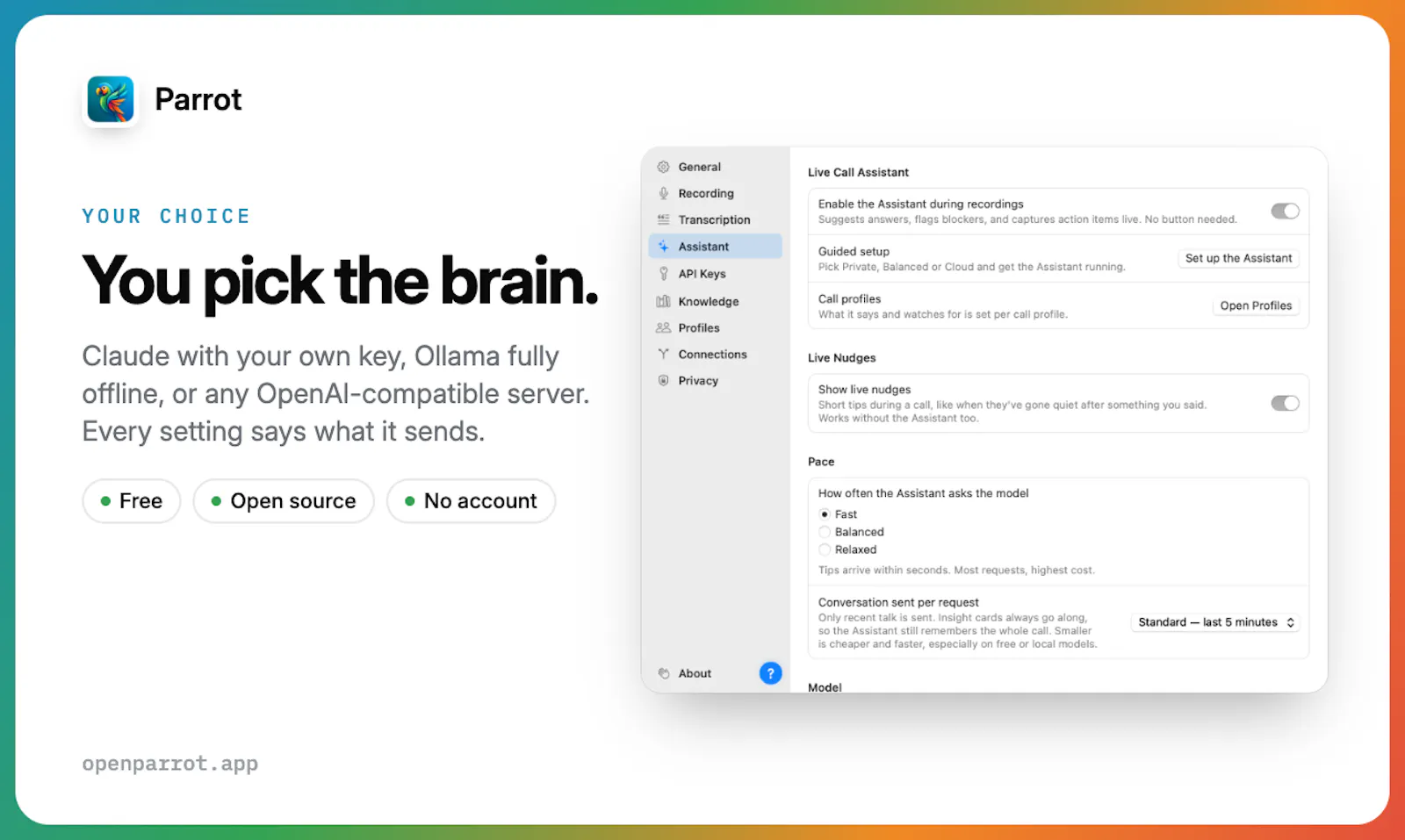 Parrot screenshot 9
