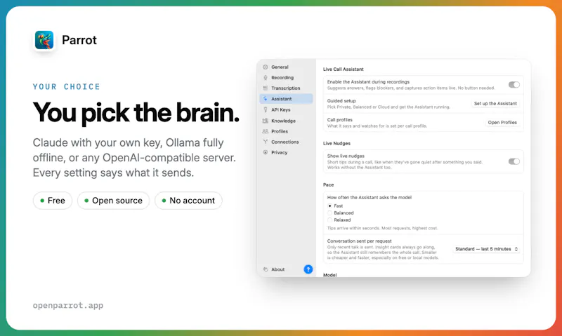 Parrot screenshot 9