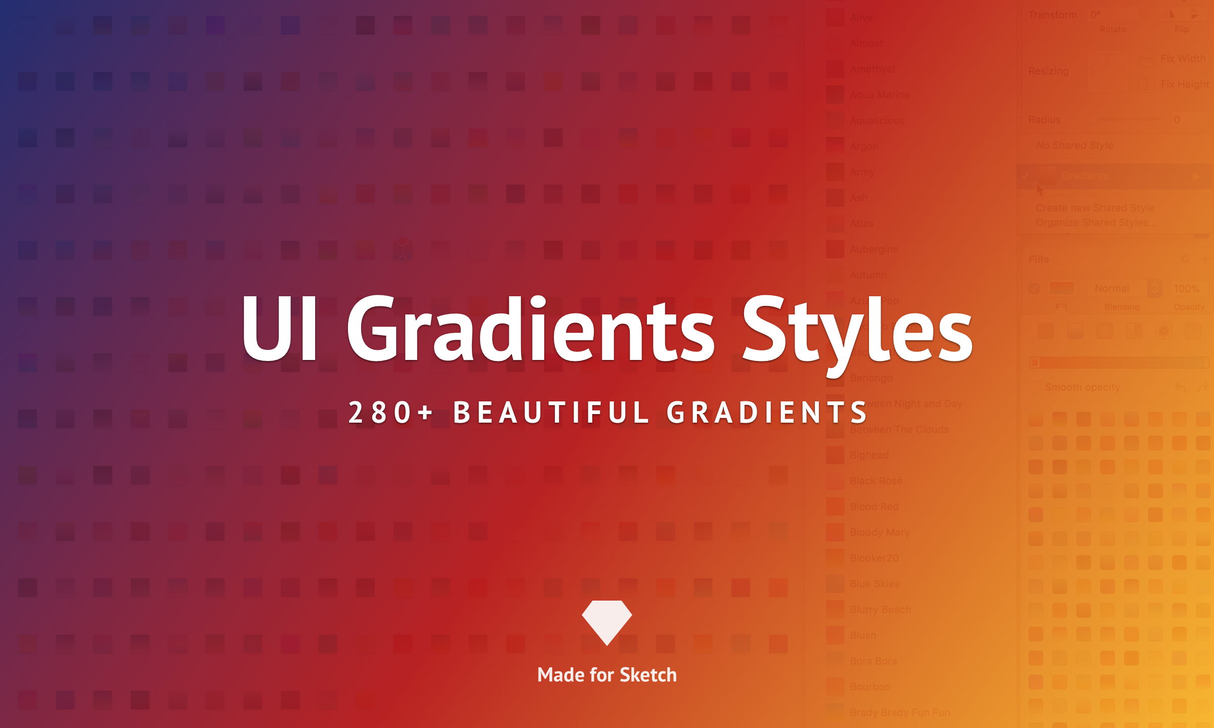 Gradients for Sketch gallery image