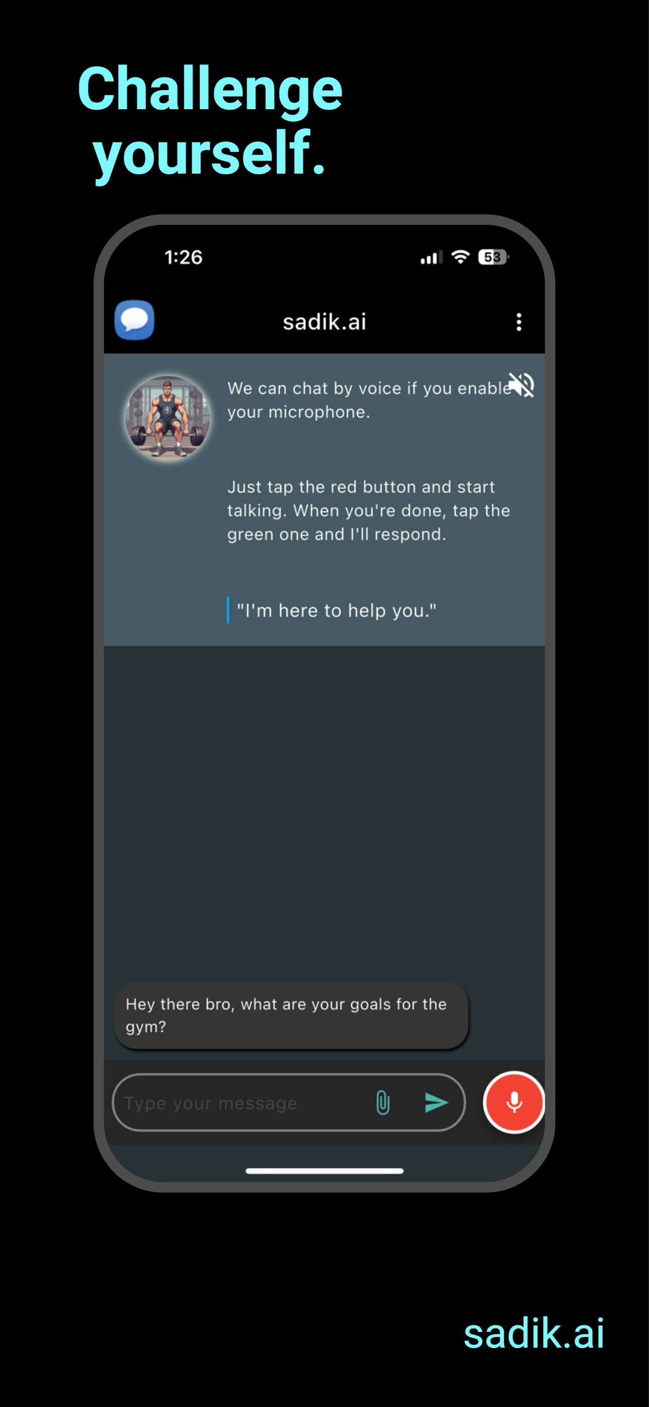 sadik.ai - Screenshot 2 showing product features and functionality