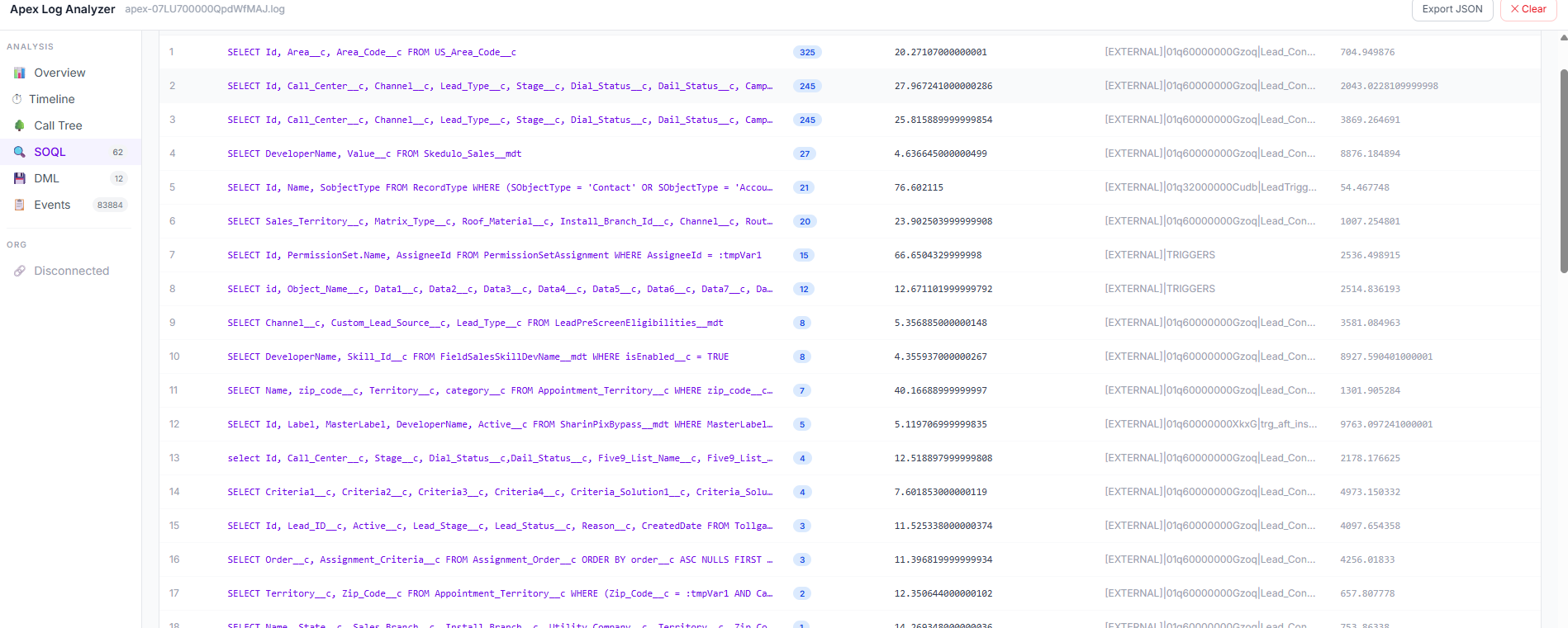 Apex Log Analyzer gallery image