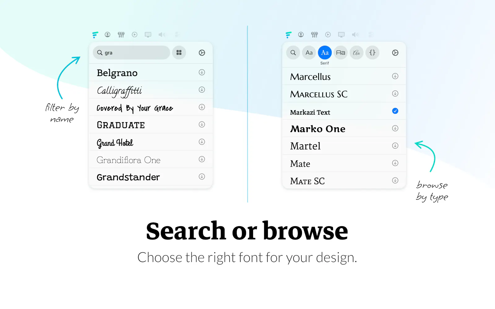 Fonty Menu Bar screenshot 2