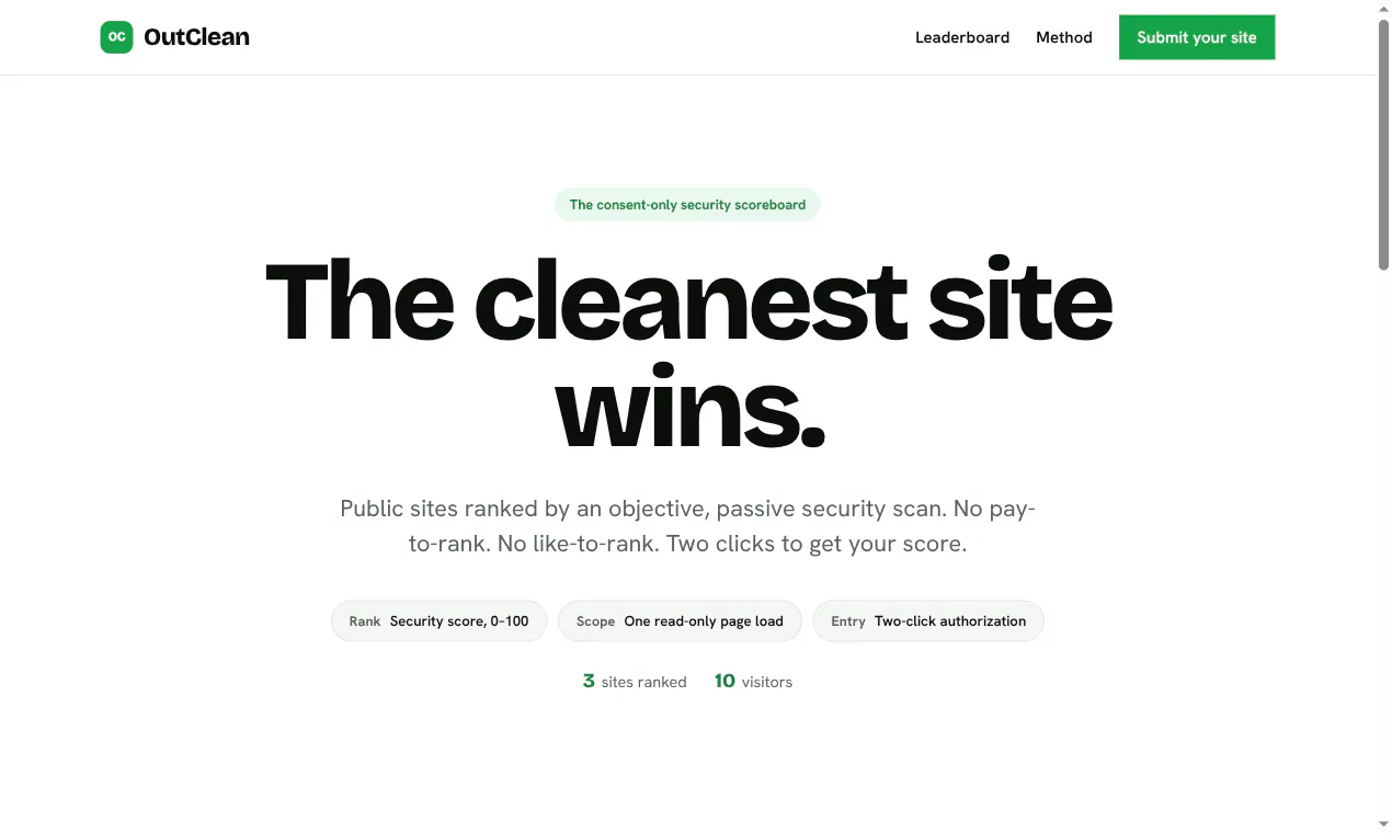 OutClean gallery image