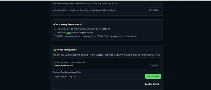 FalconHunter Autonomous Pentesting Agent screenshot 4