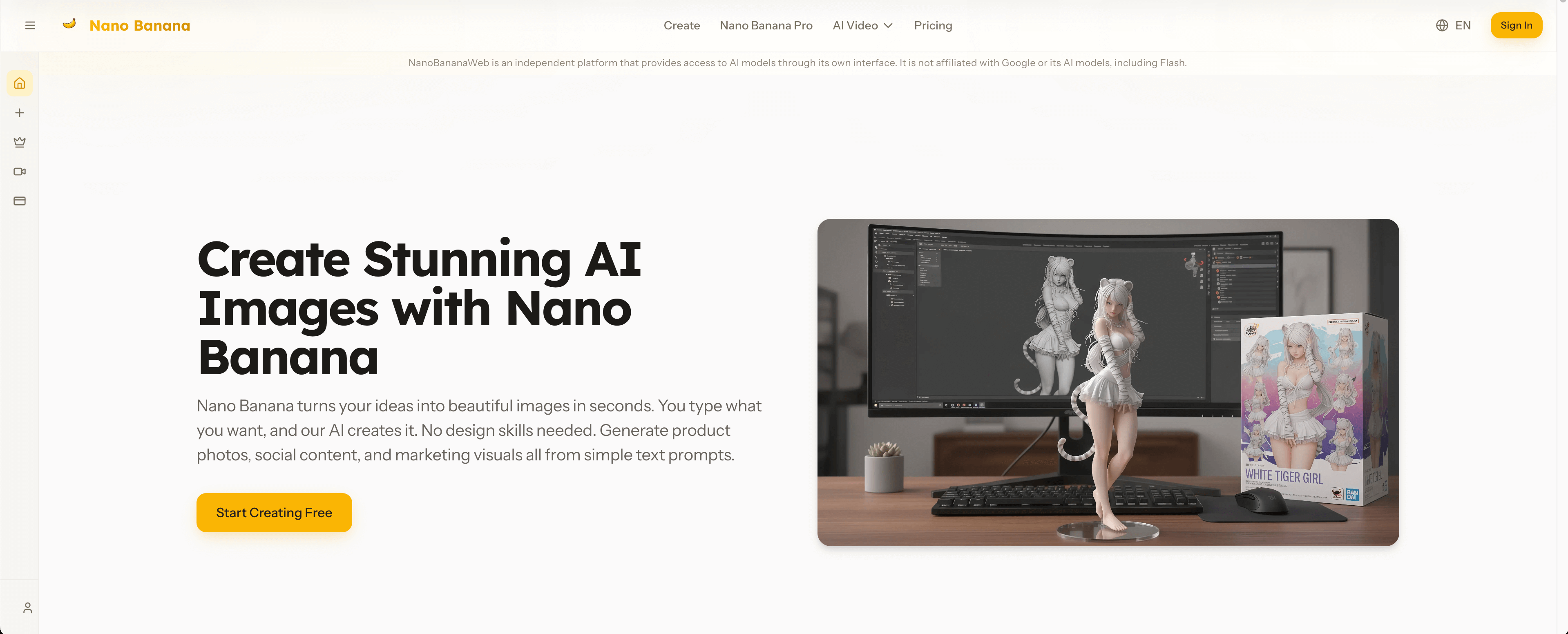Nano Banana Web gallery image