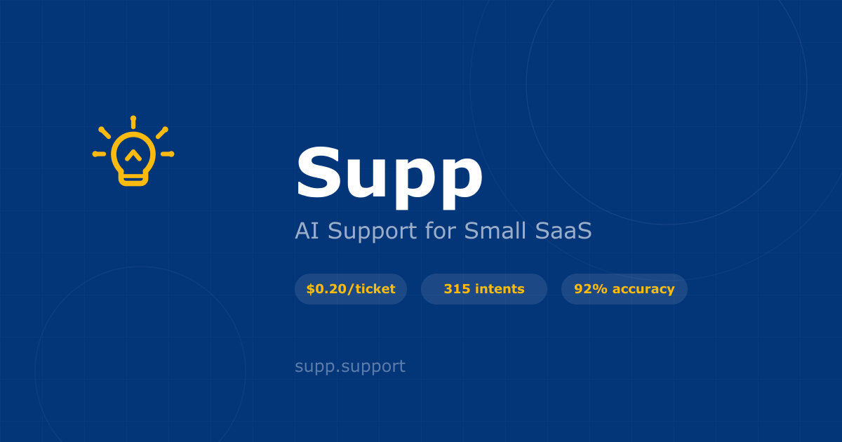 Supp - Main product screenshot demonstrating key features and user interface
