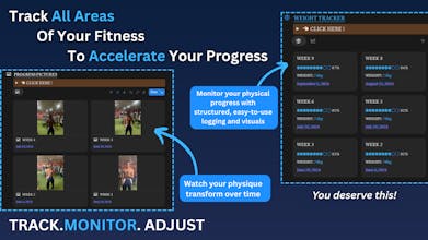 Gamified Workout Tracker built in Notion gallery image