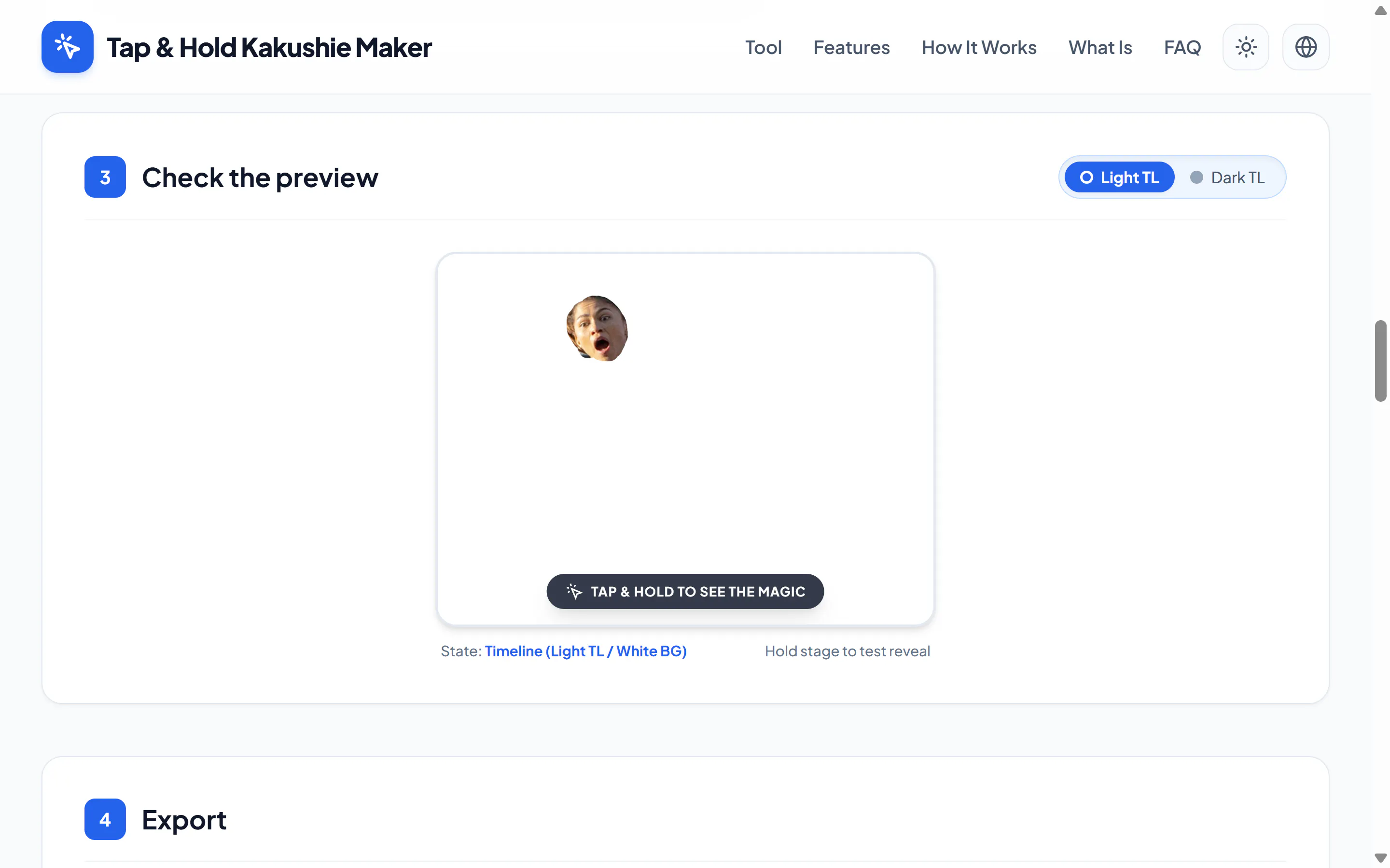 Tap and Hold Image Maker gallery image