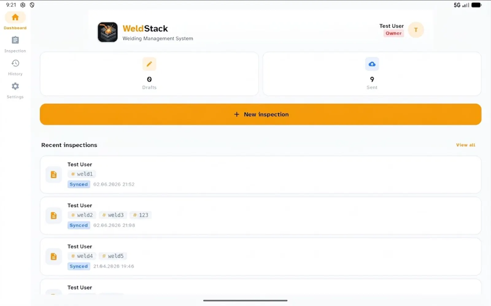 WeldStack screenshot 2