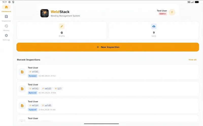 WeldStack screenshot 2