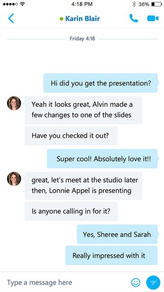 Skype for Business gallery image