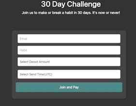 30 Day Challenge gallery image