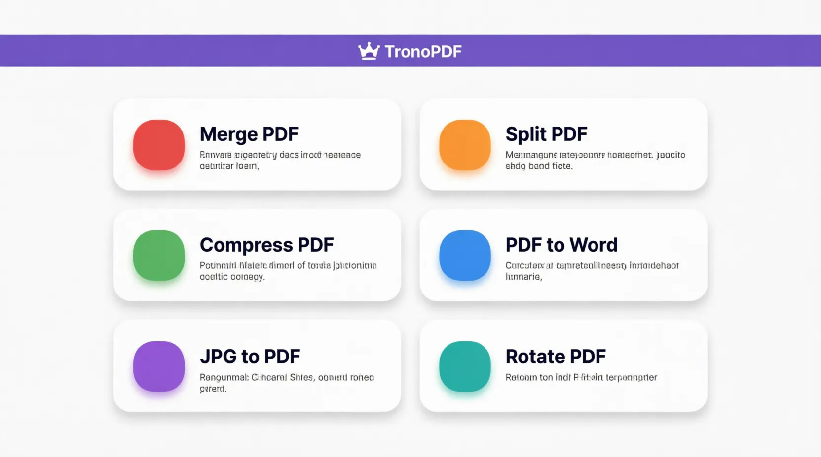 TronoPDF screenshot