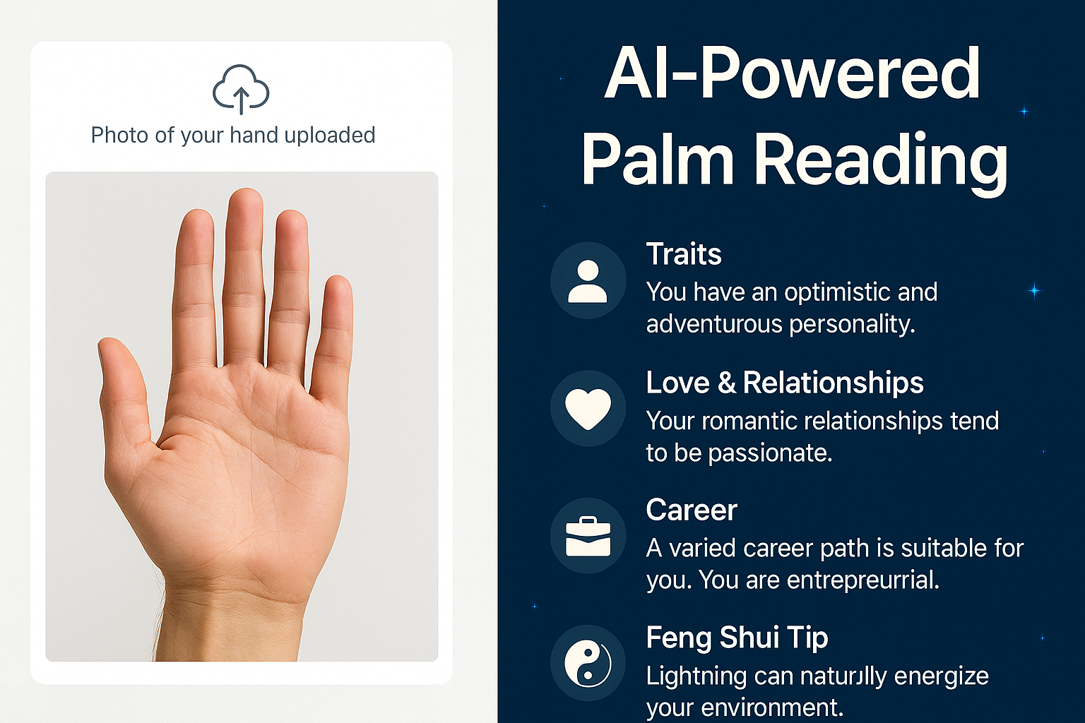 Fengshui KarmaによるPalm Insight - 手写真をアップロードし、インスタントパームの洞察を解除しますメディア2