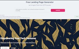 Free Landing Page Generator media 3